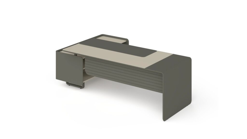 Ligna Executive Desk Set Price and Dimensions Eksen makam takımı 7