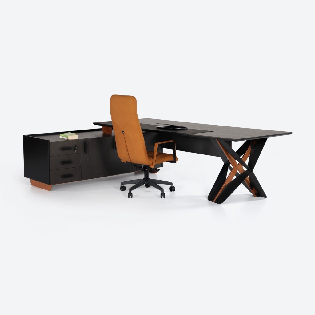 Groovy Executive Desk Set Viola makam takımı 3