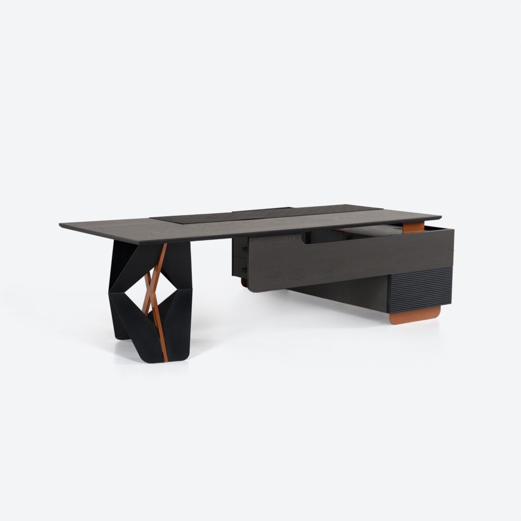 Groovy Executive Desk Set Viola makam takımı 4