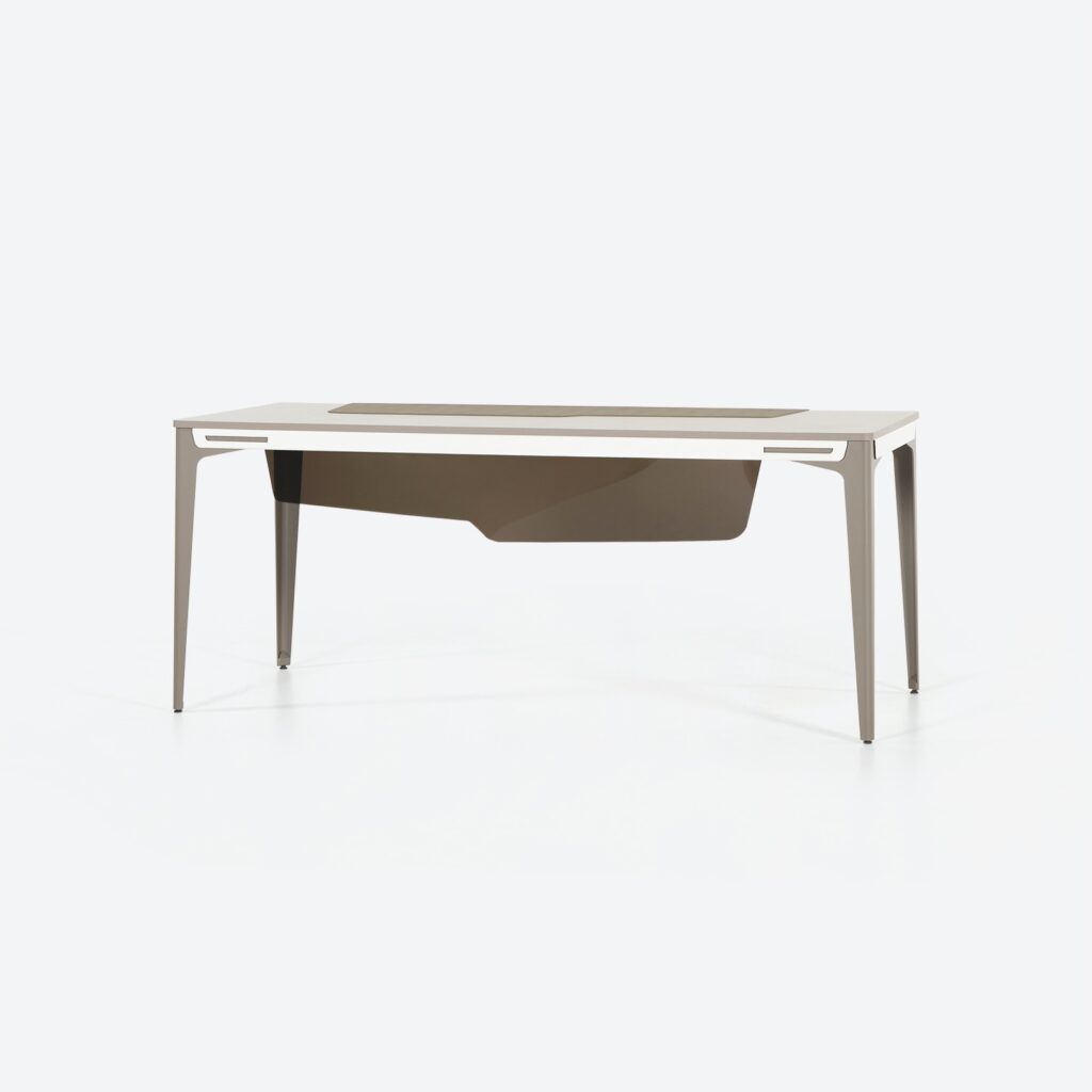 Plex Mid-Level Executive Desk Set Viola makam takımı 3
